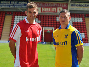 Supporting image for story: Harriers take the wraps off new kits