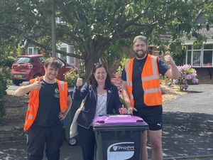 Supporting image for story: Residents wheelie pleased with new bins
