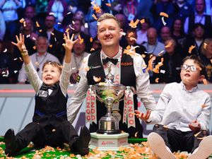 Supporting image for story: We’ve sacrificed everything – emotional Kyren Wilson wins world snooker title