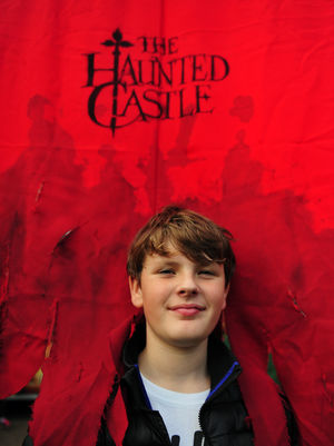 The Haunted Castle flag