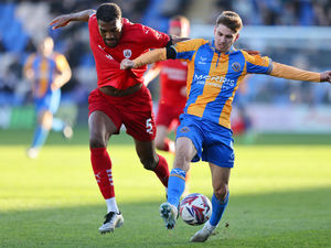 Supporting image for story: Shrewsbury striker giving his all in League One battle
