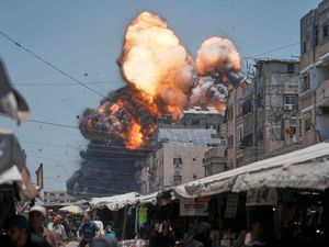 Supporting image for story: 74 killed in Gaza as Israeli forces strike cafe and fire on people seeking food