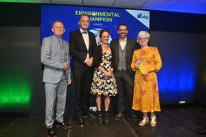 WOLVERHAMPTON COPYRIGHT NATIONAL WORLD STEVE LEATH 25/09/25Pics at the Molineux at the Black Country Heroes Awards event.   Sponsored by WHG is the Enviromental Champion Winner and that is: Allister Malcolm Glass.