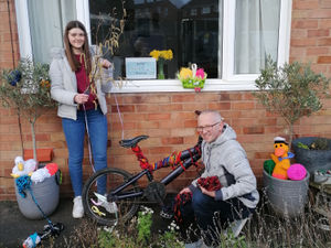 Supporting image for story: Crafty idea to bring cheer to town