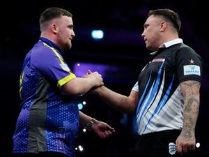 Supporting image for story: Ton average not enough for Luke Littler as Gerwyn Price claims title in Wigan