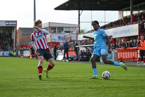 Action from Walsall's trip to Cheltenham (Owen Russell)