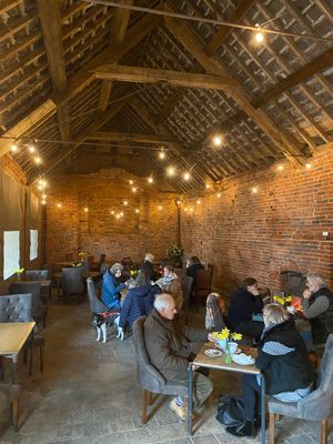 The on-site cafe at Oteley