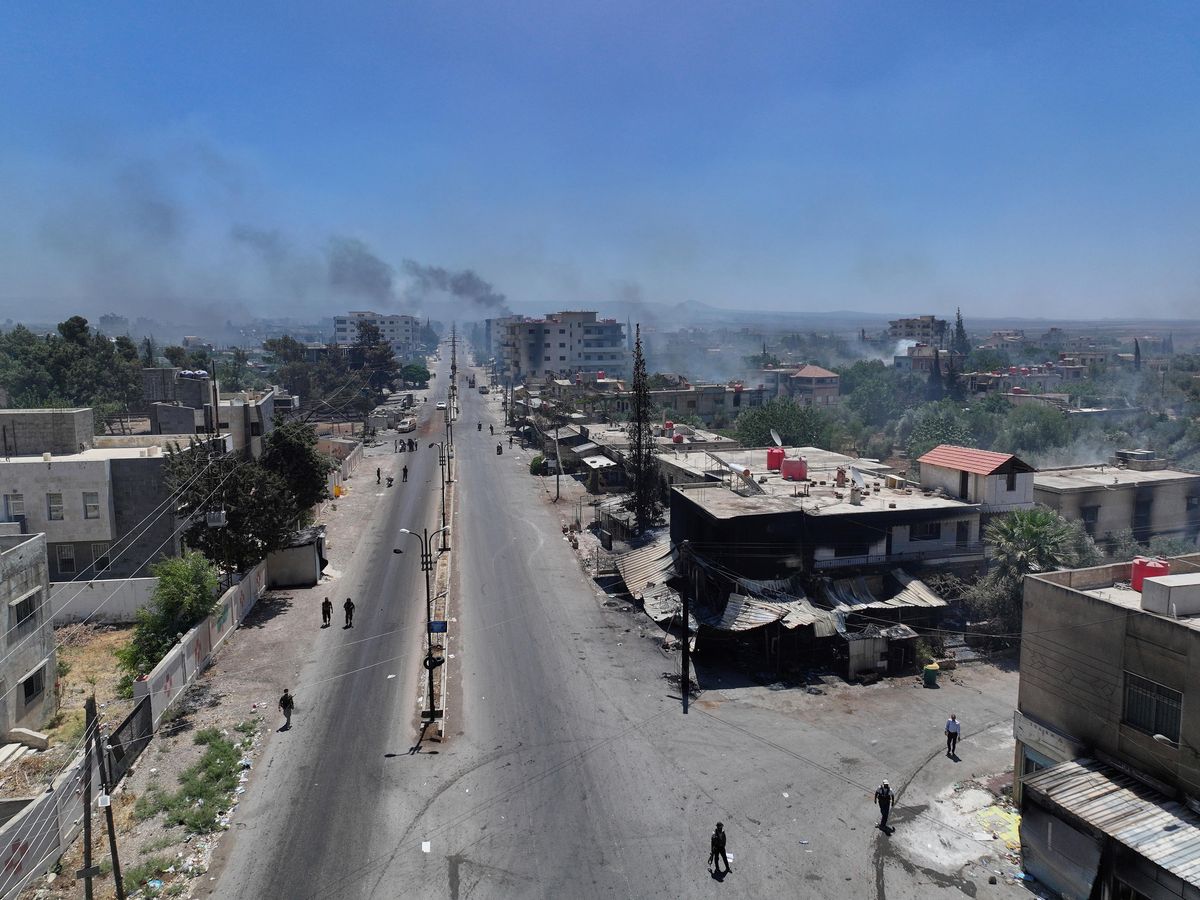 Syrian government forces to re-enter province following renewed clashes