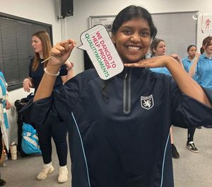 Year 8 student Kirthi Ramesh.