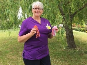 Supporting image for story: Knitted octopuses calming dementia patients at Shropshire hospitals