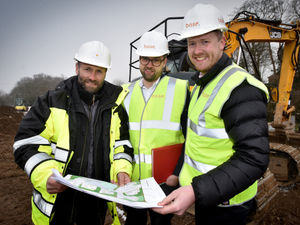 Supporting image for story: First steps in new housing estate