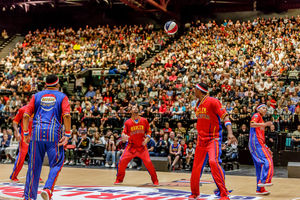 The Harlem Globetrotters in Birmingham. Credit: Chris Bowley