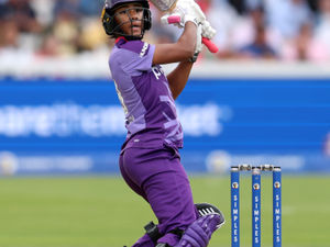 Supporting image for story: Wolverhampton’s Davina Perrin celebrating Hundred victory with Northern Superchargers