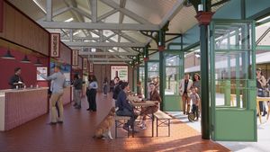 Latest artist’s impressions of how the market will look
