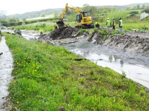 Supporting image for story: Shropshire canal restoration parties moving apace