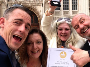 Supporting image for story: Three cheers for prize-winning Shropshire beer