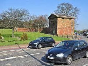 Supporting image for story: West Bromwich M5 J1 island gridlocked on all approaches