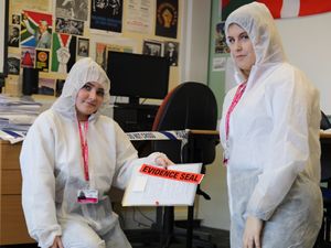 Supporting image for story: New forensics course at Telford College