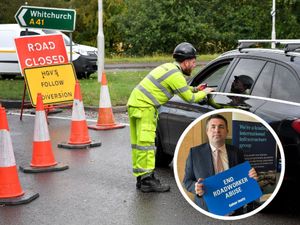 Supporting image for story: MP's call for action after road workers abused, spat on and even shot at with crossbow in West Midlands
