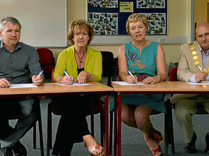 Supporting image for story: Youngsters brave Dragons' Den-style event with charity fundraising ideas