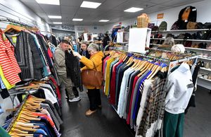 Inside the new Bilston store, at Market Way