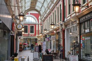 Walsall's Victorian Arcade which has been put up for sale