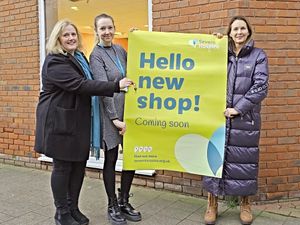 Supporting image for story: Hospice charity 'banking' on success of new Market Drayton shop