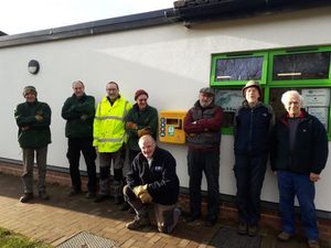 Supporting image for story: Defibrillator unveiled at Shropshire beauty spot