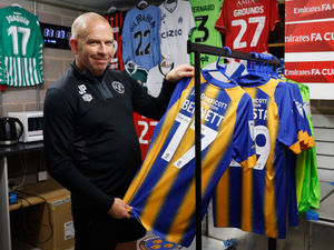 Supporting image for story: Kitman JP presses on to get Shrewsbury dressed for success