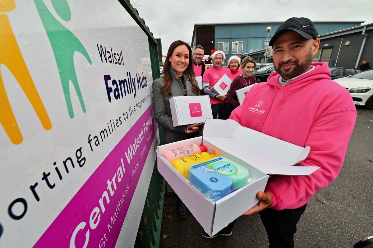 Council and charity share care packs for families across the borough