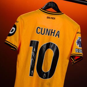 Wolves Poppy Appeal Cunha Shirt I MatchWornShirt