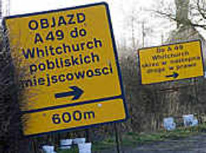 Supporting image for story: A Polish sign of the times