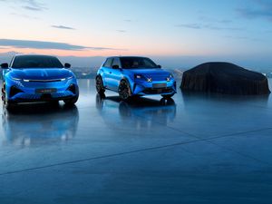 Supporting image for story: Alpine confirms electric A110 sports car and new halo V6 hybrid supercar