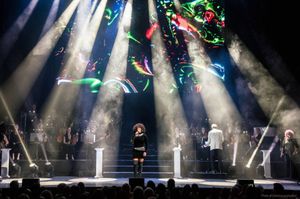 The Whitney Houston Show. Photos of a previous production. Photos from: https://www.grandtheatre.co.uk/