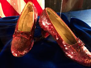 Supporting image for story: Residents of Judy Garland’s home town seek to buy Wizard Of Oz slippers