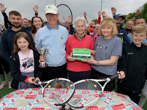 Supporting image for story: Great turnout at tennis club's golden anniversary celebrations