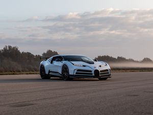 Supporting image for story: Limited-edition Bugatti Centodiece closes in on production after 31,000-mile test runs