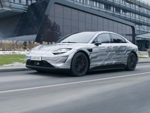 Supporting image for story: Sony begins on-road testing of Vision-S
