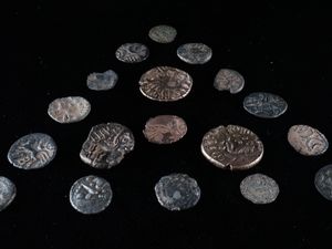 Supporting image for story: Iron Age coins one of the largest hoards found in Shropshire
