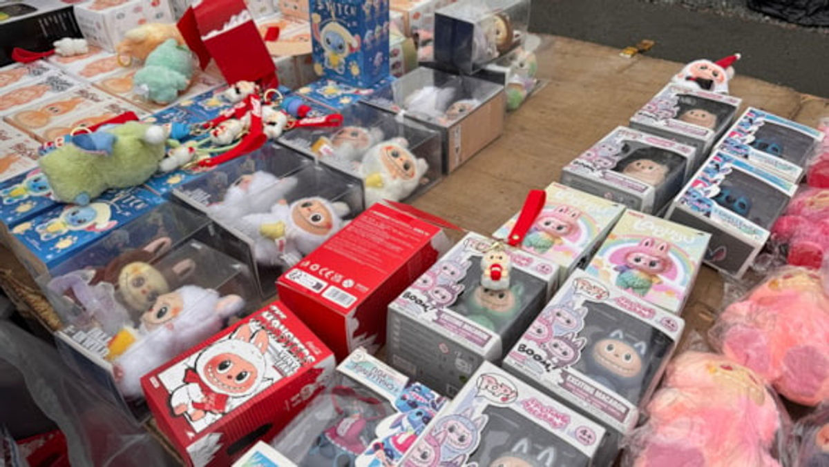 More than 800 fake Labubu dolls seized in Penkridge as council warns of dangerous fake traders