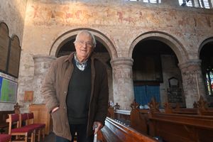 Alan Reade, tower captain at All Saints Church in Claverley. Photo: Steve Leath