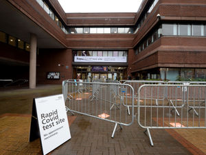 Supporting image for story: Calls over parking at Wolverhampton's rapid coronavirus testing site at the Civic Centre 
