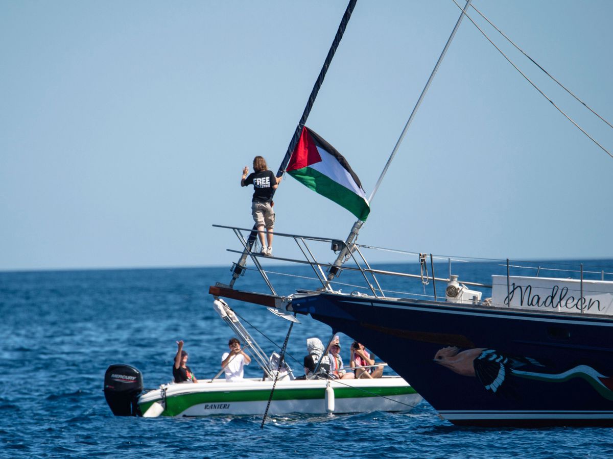 Israel vows to prevent aid boat carrying Greta Thunberg reaching Gaza