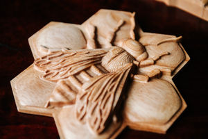 Phil Caswell, 56, turned to woodcarving during lockdown