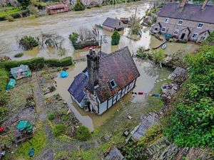 Supporting image for story: Weather warnings bring fresh misery to residents of flood-hit town