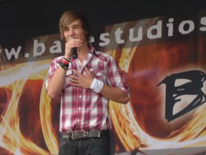 Liam Payne performs at a music event in Severn Park, Bridgnorth in August, 2010