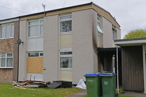 Chelsea Nightingale, from Tipton, was at home with her three young children and their father when the fire began