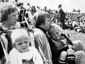 Part of the crowd at the 1978 event.