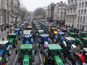 Farmers protest