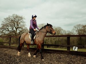 Supporting image for story: Natalie saddles up to defy the odds